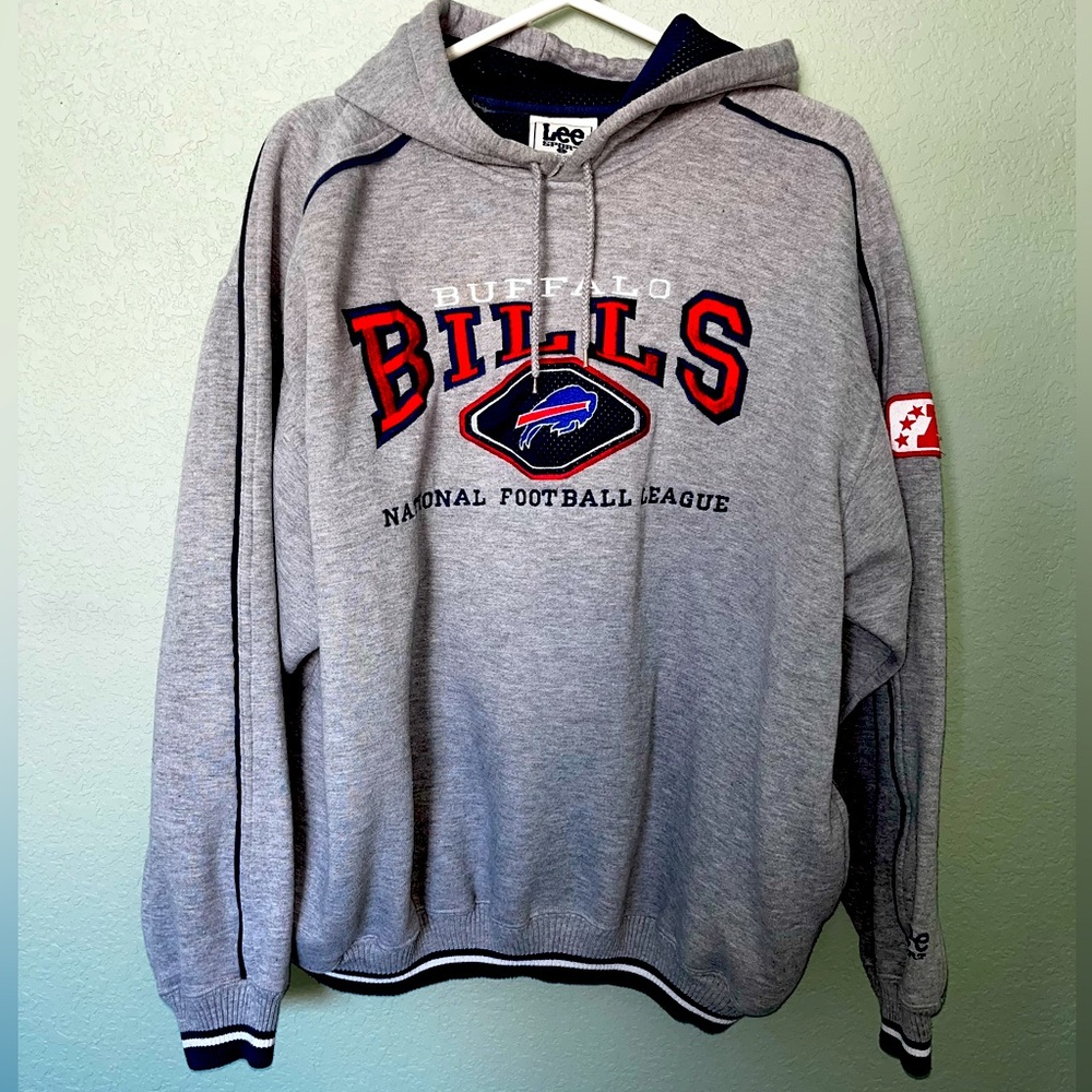 Vintage Buffalo Bills Embroidered Hoodie
